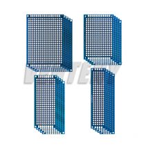 20PCS doppelseitige PCB 2x8 3x7 4x6 5x7cm kit Bord Breadboard Universal PCB Experiment Blau Prototyp Platinen Diy