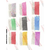 40PCS Black/Red/Neo/Golden/Silver/Blue/Green/Purple/Tan  Aluminum Fender/ Bumper Washer/ Bolt Engine Bay Dress Up Kit