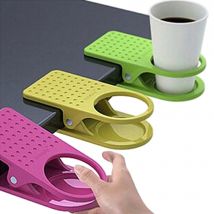 Accessori da tè da tavolo Porta tazza da caffè Clip Lattine per tazze Cartella per bevande Organizzazione del tavolo da scrivania per casa e ufficio