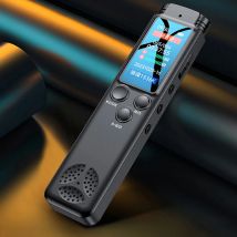 Digitaler Diktiergerät, tragbarer sprachaktivierter Rekorder, vollfarbiger TFT-Bildschirm, Wiedergabe des Song-Players, Audiorecorder für Besprechungen