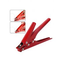 Nylon Cable Tie Gun for Tensioning Cutting Nylon Cable Ties Width: 2.4-9mm Zip Tie Pliers Cable Tie Tool with Adjustable Tension