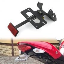 Soporte para matrícula, eliminador de guardabarros trasero para Ducati Monster 696 795 796(796 evo) 1100(1100 evo)