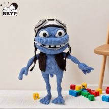 Häkelpuppen, Anime-Puppe, verrückter Frosch, Geburtstagsgeschenke, Heimdeko, Finshed-Puppen