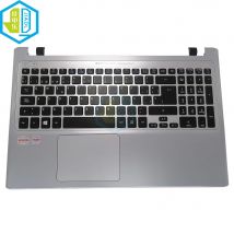Spanisch Beleuchtete Tastatur Top Fall Für Acer Aspire V5-571 V5-571PG V5-551G V5-571G SP/ES Spanien Silber Touchpad Palmrest Tastaturen