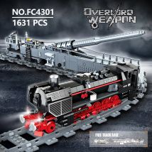 1631 pezzi, set creativo di blocchi K5 Leopold, eccellente modello di treno MOC e per gli appassionati militari 4301