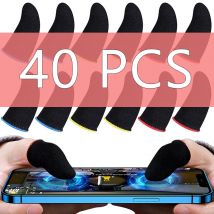 20/40pcs Handy Finger Manschette Myom Handys piel Touchscreen Faser atmungsaktiv und schweiß resistent Walking Game Finger Manschette