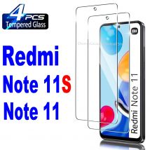 9H gehärtetes Glas für Xiaomi Redmi Note 11 / Note 11 4G / Note 11S Displayschutzfolie