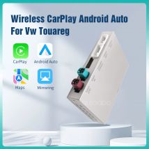 Wireless Carplay Android Auto für Volkswagen Touareg mit 8-Zoll-Bildschirm rns850 2014-2018 Spiegelung Auto spielen Airplay Multimedia