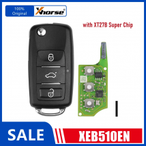 2PCS XHORSE XEB510EN B5 Universal Super Remote Smart Key integrierte XT27B VVDI Super Chip Englisch Version