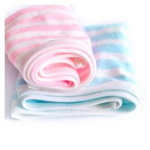 Cute Girl Striped cotton elastic low waist briefs ( anime style Blue white / Green white / Pink white Striped Panties)