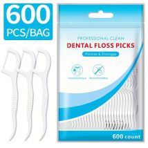 30/50/100/300/600PCS ultra-fine disposable smooth dental floss, household toothpick