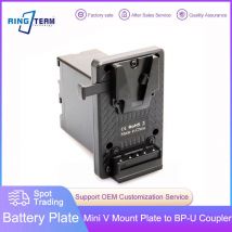 BP Mini V Mount Battery Plate to BP-U Dummy Battery for Sony BP-U60 BP-U30 BP-U90 PXW-Z280 X280 FS5 FX6  X160 X180