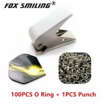 Fuchs Lächelndes Professionelle Dart Flug Punch Dart Flügel Loch Mit 100PCS O Ring Darts Zubehör