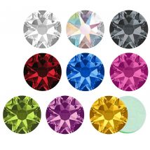 PUBRILEX 16 Facetten Kristall Strass XILION 2088 XIRIUS Rose Kein Hotfix Flatback Kältefixierung Strass für Nail Art Zahnbeutel Edelstein