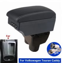 Reposabrazos Caddy para VW Touran, caja de almacenamiento Central para Volkswagen VW Touran Caddy, accesorios de reequipamiento Interior dedicados para coche