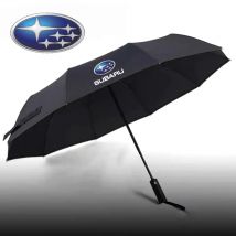 For Subaru Brz Wrx Xv Ascent Forester Outback Impreza Legacy Car Automatic Folding Windproof Sunshade Umbrella Auto Accessories