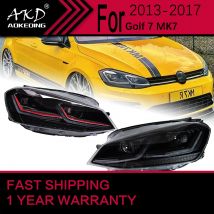 Car Lights for VW Golf7 Golf 7 MK7 Headlight 2013-2017 Head Lamp Drl Projector Lens Automotive Accessories