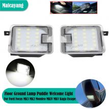 Luce per pozzanghera a LED sotto la luce dello specchietto laterale per Ford Focus MK3 MK2 Mondeo