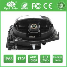 170 °   AHD 1080P Flip Emblem Telecamera di retromarcia per retromarcia per VW Golf 6/7/8 Polo CC Beetle Magotan B6 B7 B8 EOS T-roc Passat