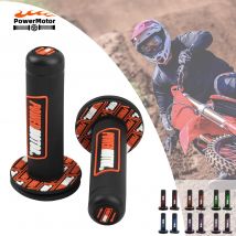 Motocyklowe manetki 7/8" 22mm uniwersalne gumowe żelowe uchwyty kierownicy hamulec motocross dirt pit bike"