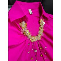 New In 2025 Autumn Sequined Diamonds Stitch Cotton Shirts and Blouses For Women Long Sleeve Top Blusas Office Lady Luxury Shirt