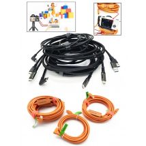 Eazedream 3m/5m Type-C USB to USB-C Live Stream Tethered Cable for Sony Canon Nikon Camera PC Imaging Edge Webcam Youtube Tiktok