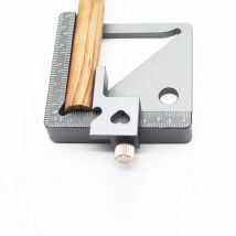 Höhenmesser Tiefe Aluminiumlegierung DIY Holzbearbeitung Tischkreissäge Höhenmesswerkzeug