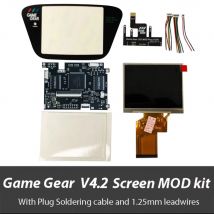 Vollbild OGS IPS V4.2 LCD-Kits für SEGA Game Gear High Light Brightness V4.2