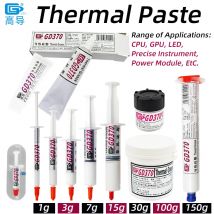 Nettogewicht 1/3/7/15/30/100/150 Gramm weiß GD370 wärmeleitende Fettpaste Gips Kühlkörperverbindung für CPU SSY ST CN HT