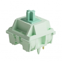 Akko Botany Switch Tastiera meccanica 38±5gf Interruttore lineare a 5 pin Lubrificato in fabbrica per MX Switch Accessori da gioco FAI DA TE 45 pezzi