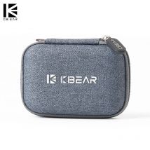 KBEAR wysokiej klasy etui z tkaniny słuchawki akcesoria do zestawu słuchawkowego przenośne etui na słuchawki douszne torba do przechowywania z słuchawkami TRI I3 Pro IEM