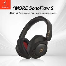 1MORE SonoFlow S Cuffie wireless con cancellazione attiva del rumore Cuffie Bluetooth ANC 42dB Audio ad alta risoluzione 90 ore di riproduzione