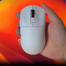 ATTACK SHARK X3 PAW3395 Mysz Bluetooth 2.4G z trójtrybowym połączeniem, 26000 dpi, 650 IPS, 49g Lekka mysz do gier makro