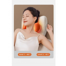 Trapezius Massage Pillow Wireless Electric Car Home Massager Heating Waist Neck Leg Cervical Shiatsu Kneading Rechargeable