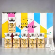 Korea 8 ml Lachs DNA Anfänger Haut Booster Serum Kit Gesichts Bleaching Feuchtigkeitsspendende Männer Frauen Hautpflege