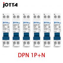 JOTTA DPN 1P + N Mini wyłącznik automatyczny MCB 6A10A 16A 20A 25A 32A montaż na szynie Din