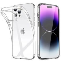 Klare Handyhülle für iPhone 13 14 Pro Max 12 Mini 7 16 Plus, weiches TPU, ultradünne Rückseite für iPhone 11 PRO X XR XS MAX 15