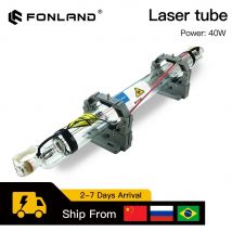 Fonland CO2-Laserröhre, 40 W, Länge 700 mm, Glaslaserlampe für Co2-Lasergravur-Schneidemaschine, K40-Serie, Schadengarantie