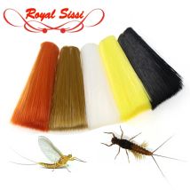 Premium 200fibers/bundle ultra fine tapered nylon fibers for dry nymph mayfly tails fly tying materials watershed microfibers
