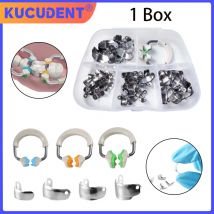 Das professionelle Dental-Matrix-System-Set enthält NiTi-Clip-Ringe, Keile, konturierte Bänder zur Zahnrestaurierung, langlebiger Kunststoff