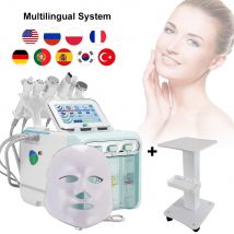 6/7 in 1 Hydrogen Oxygen Water Dermabrasion Machine Deep Cleansing Water Jet Diamond Facial Cleansing Dead Skin Removal for Salo