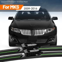 2 stücke Für Lincoln MKS 2009-2016 Frontscheibe Wischer Klingen 2010 2011 2012 2013 2014 2015 Windschutzscheibe fenster Zubehör
