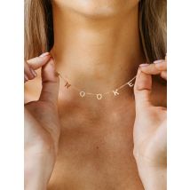 Minimalism Custom 26 Letter Name Necklace for Woman Personalized Necklace Letter Pendant Nameplate Gift Jewelry