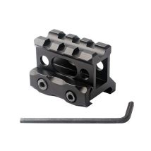 Taktische 3slot Holographische Red Dot T1 Höhe Zunehmende Metall Guide 20mm Anblick Halterung Basis Für Jagd Taschenlampe Optik ﻿