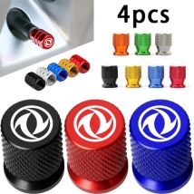 4PCS Accessori Auto Colorati Tappo Della Valvola Della Gomma Per Dongfeng DFM Fengxing s50 ix5 a9 a60 a30 ax4 ax7 gloria