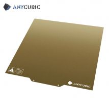 ANYCUBIC PEI Panel de impresión magnética de acero con resorte para Kobra 2/Kobra 3/Kobra 3 Max/Kobra S1 FDM accesorios de impresora 3D