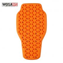 WOSAWE Protezione per la schiena del motociclo approvata CE Ginocchiere per moto universali Ginocchiere per moto morbide Attrezzatura per armatura per inserto per giacca da moto