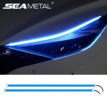 SEAMETAL Daytime Running Light Strip flessibile impermeabile Led Signal Light faro Ice Blue/White