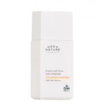 Dr.Orga Crema solare schiarente e tonificante all'ossido di zinco 100 Vita Ampoule 35 ml, SPF 50+/PA++++, cura della pelle coreana