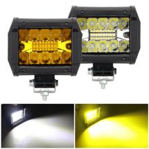 1 szt. 12v Offroad Spot Flood Combo Work Light Bar LED Superbright 6000K do samochodu SUV 4x4 Łódź